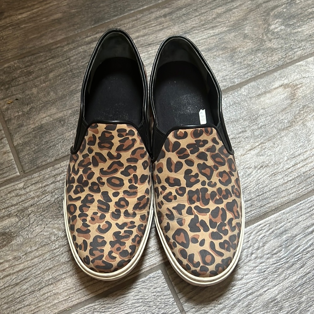 Cole Haan Slip on Leopard Sneakers